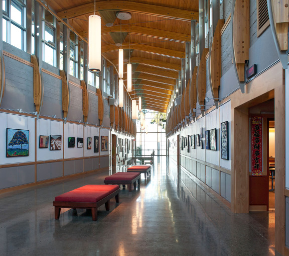 The arts gallery in the Centre for Arts & Humanities